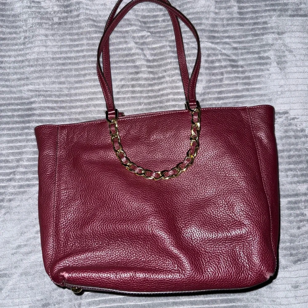 Michael Kors Leather Tote - Picture 2 of 7